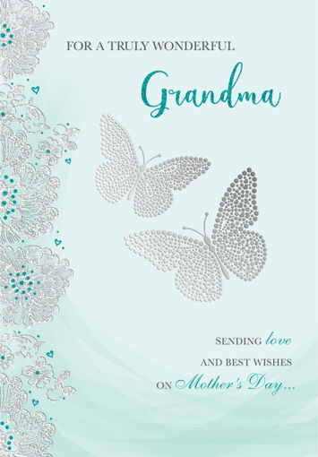 Picture of FOR A TRULY WONDERFUL GRANDMA  ON MOTHERS DAY CARD